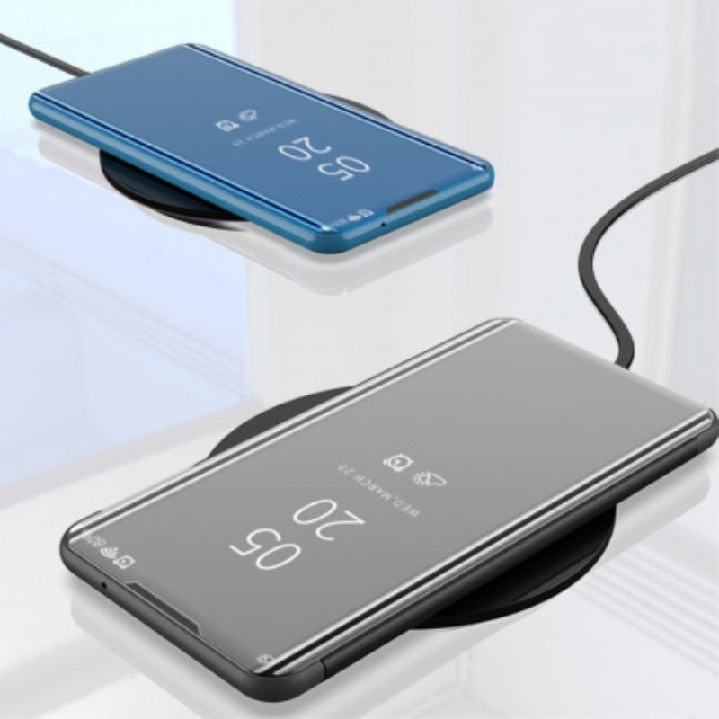 Schutzhülle Für Samsung Galaxy A52 4G / A52 5G / A52s 5G Flip Case Spiegel