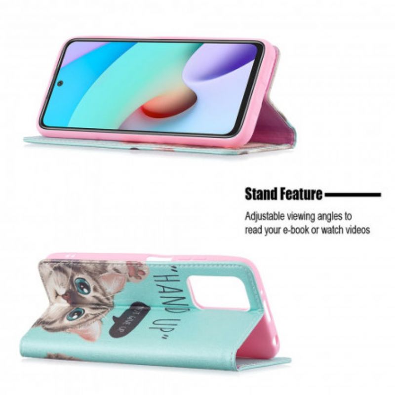 Flip Case Xiaomi Redmi 10 Hand Hoch