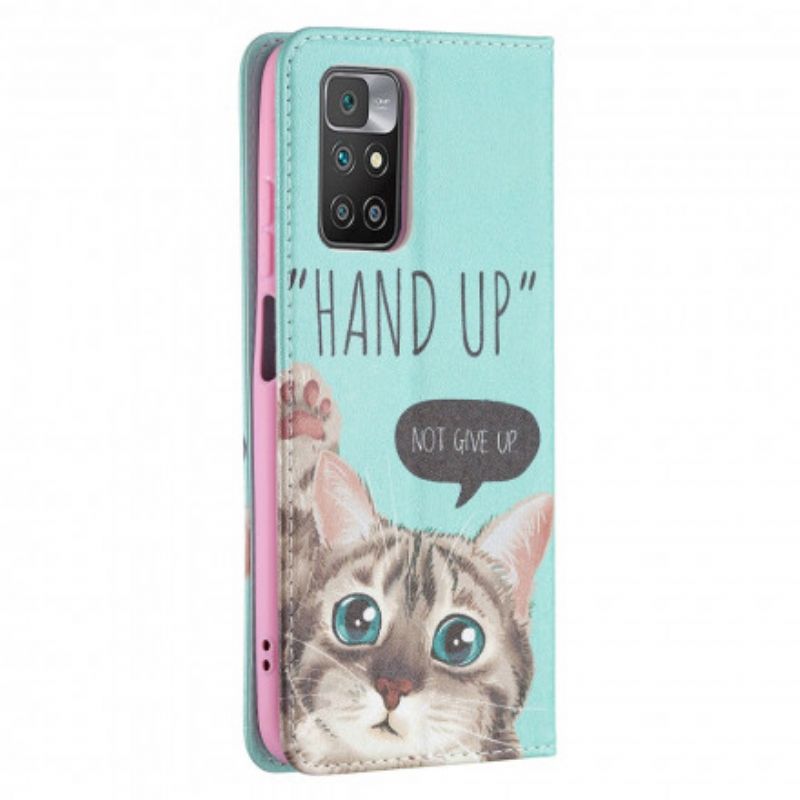 Flip Case Xiaomi Redmi 10 Hand Hoch