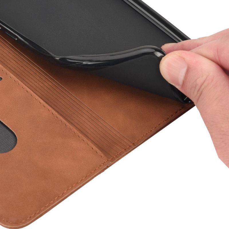 Flip Case Xiaomi Redmi 10 Handyhülle Bicolor Business Lederoptik