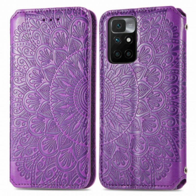 Flip Case Xiaomi Redmi 10 Handyhülle Mandala