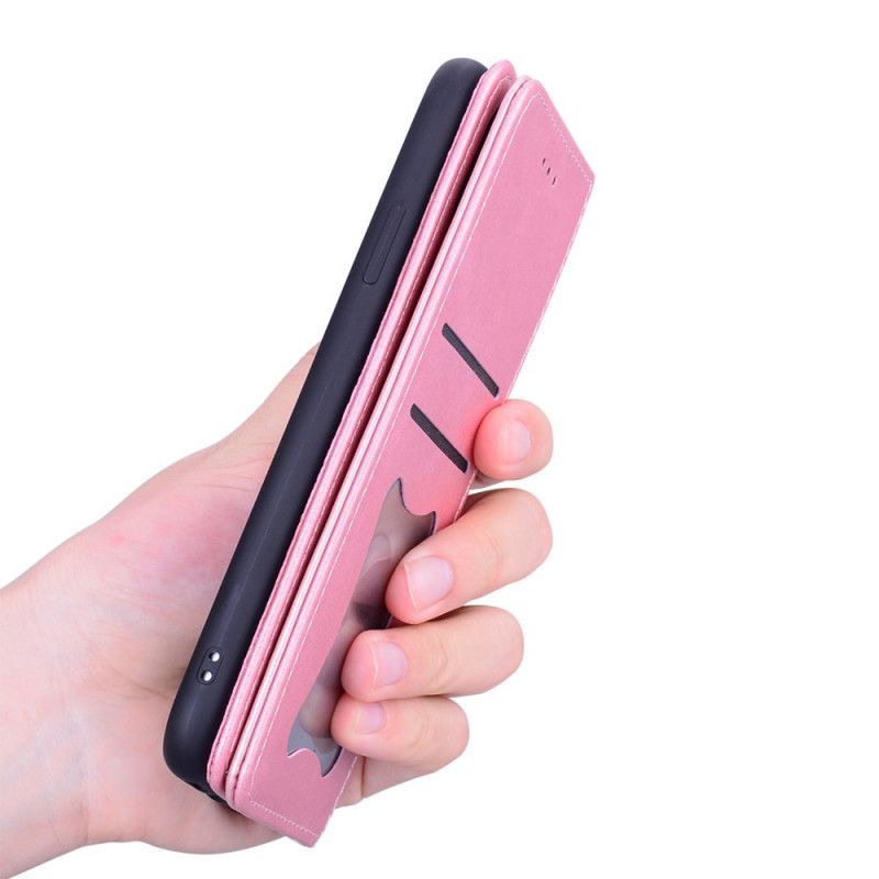 Flip Case Xiaomi Redmi 10 Handyhülle Zweifarbiger Business-ledereffekt