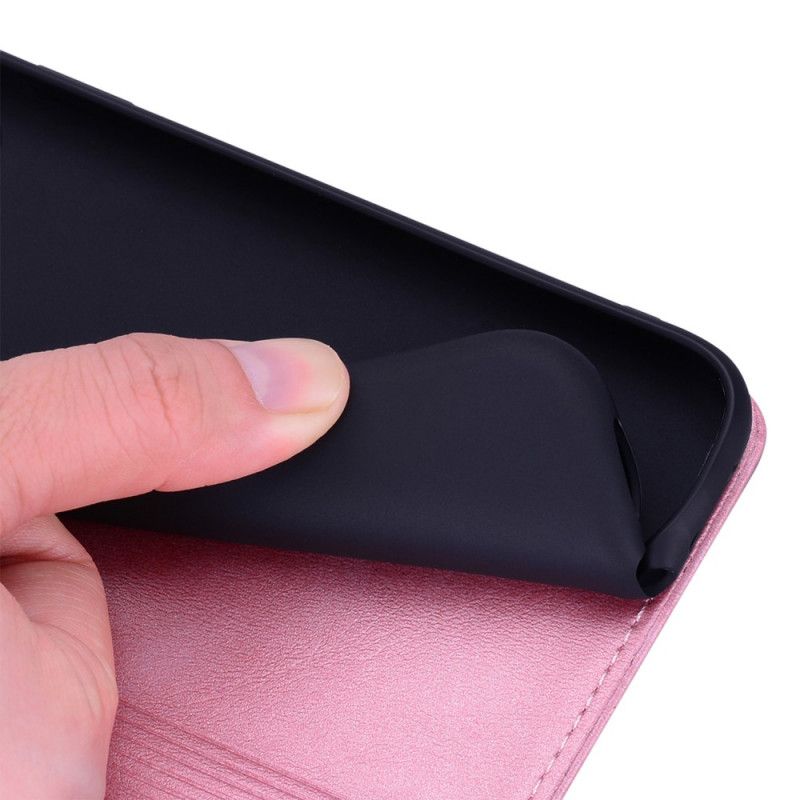 Flip Case Xiaomi Redmi 10 Handyhülle Zweifarbiger Business-ledereffekt