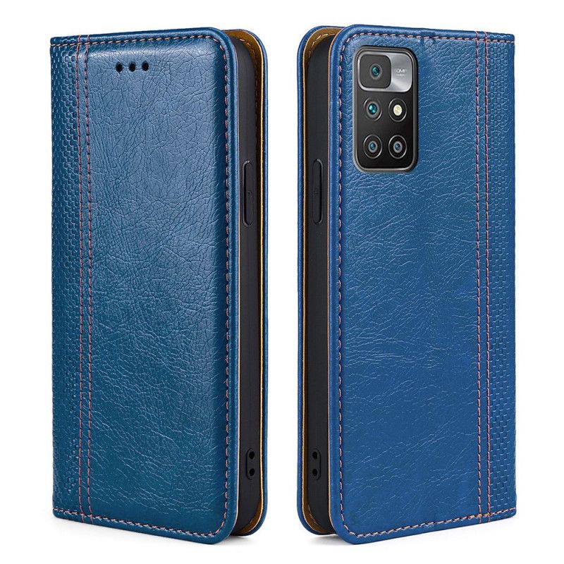 Flip Case Xiaomi Redmi 10 Vintage-leder-stil