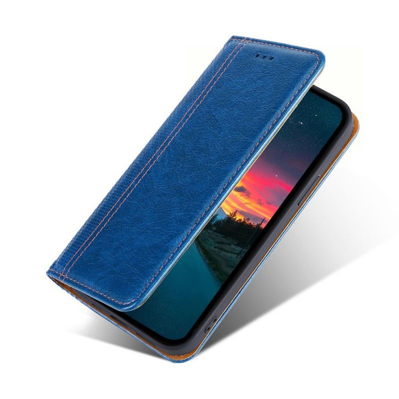Flip Case Xiaomi Redmi 10 Vintage-leder-stil