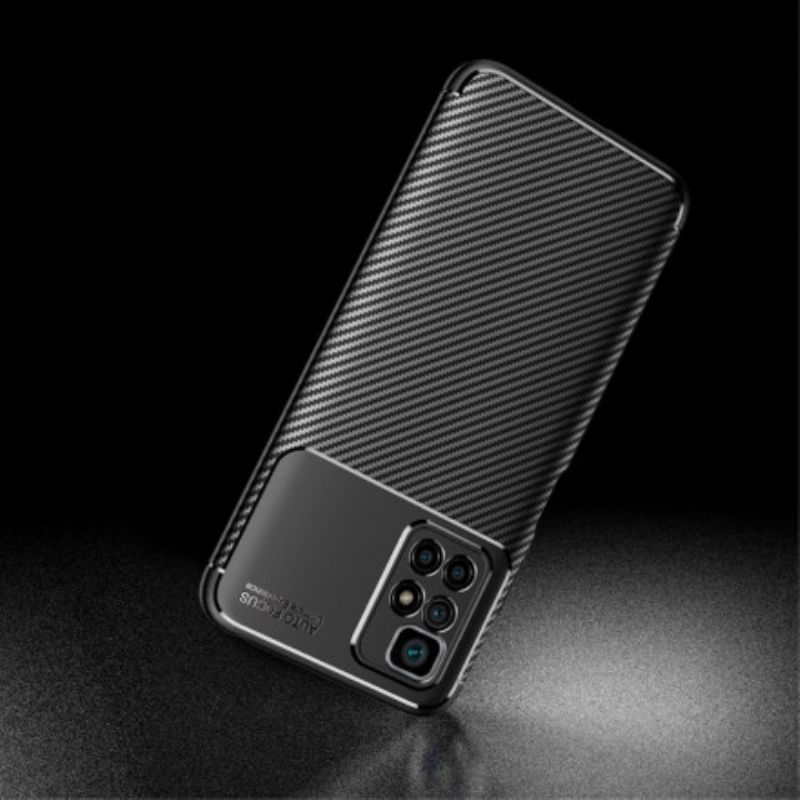 Hülle Xiaomi Redmi 10 Flexible Kohlefaser