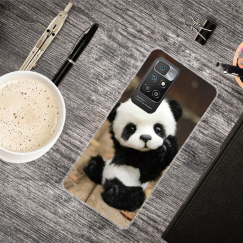 Hülle Xiaomi Redmi 10 Handyhülle Flexibler Panda