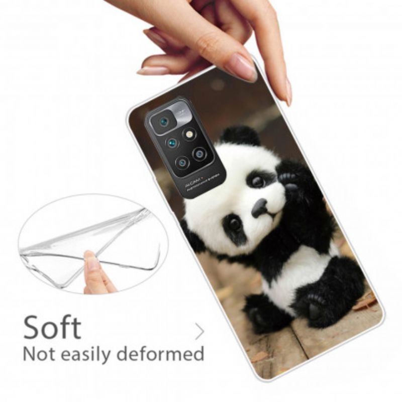 Hülle Xiaomi Redmi 10 Handyhülle Flexibler Panda