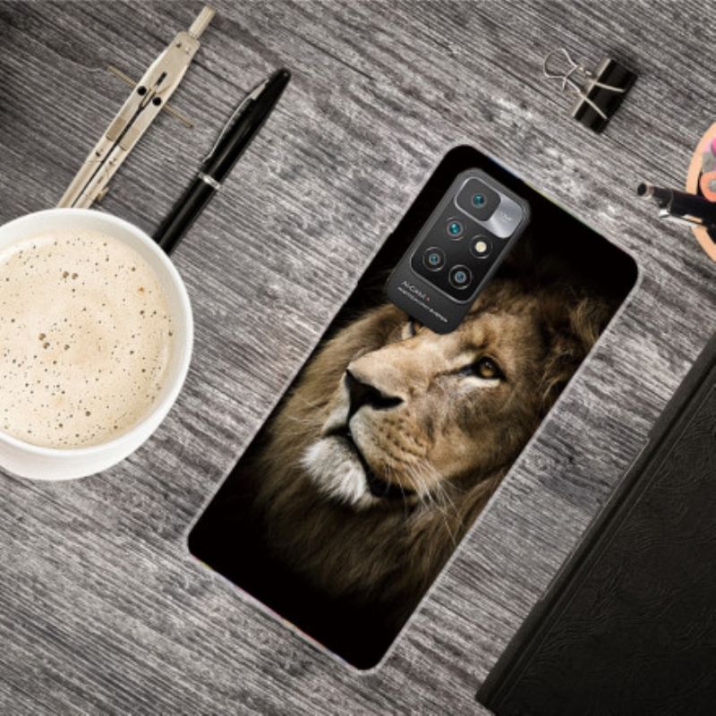 Hülle Xiaomi Redmi 10 Handyhülle Löwenkopf