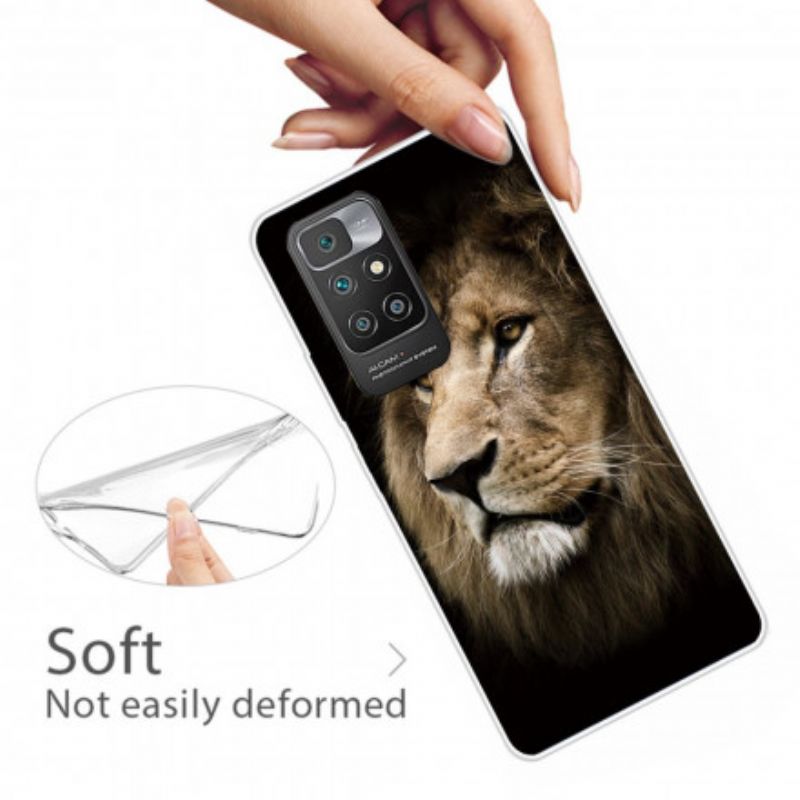 Hülle Xiaomi Redmi 10 Handyhülle Löwenkopf