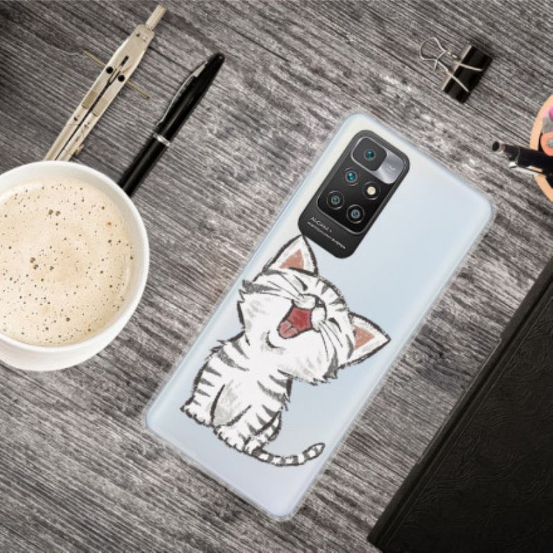 Hülle Xiaomi Redmi 10 Handyhülle Schöne Katze
