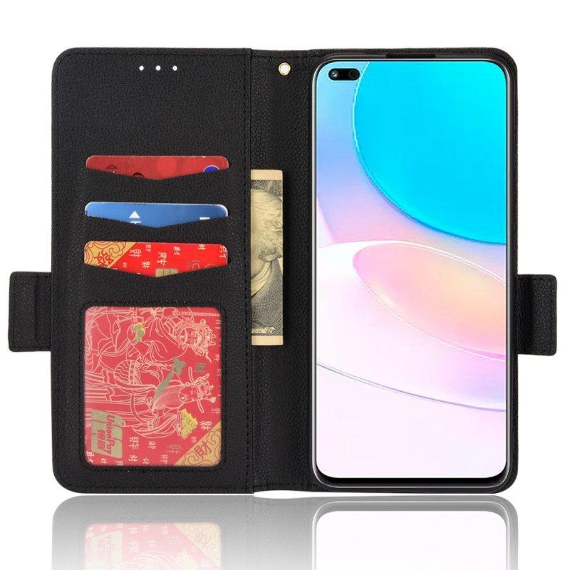 Flip Case Für Honor 50 Lite Flip Case Klappe Double Litchi Neue Farben