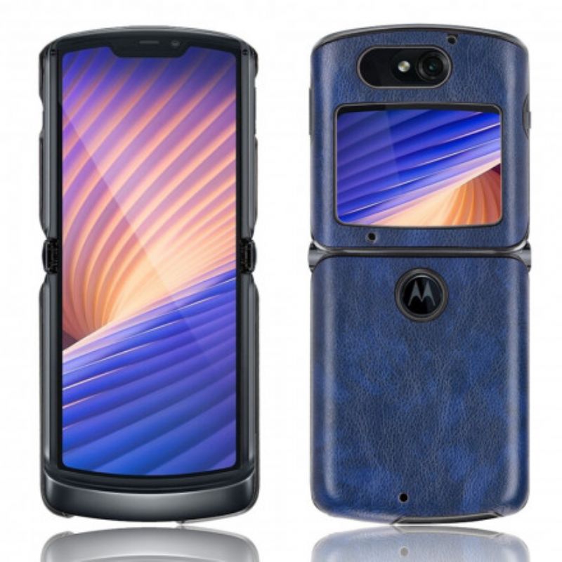 Hülle Für Motorola Razr 5g Lychee Kunstleder