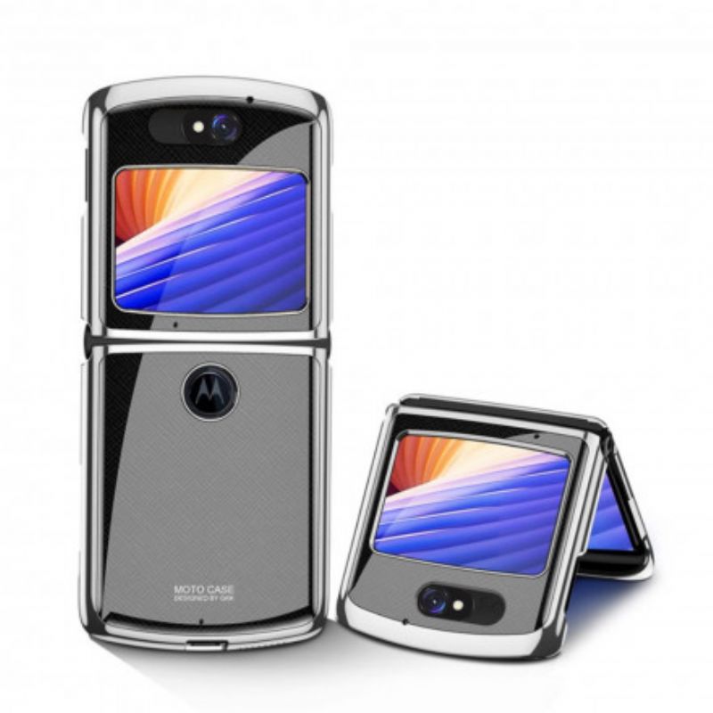 Hülle Motorola Razr 5g Handyhülle Strukturiertes Gehärtetes Glas Gkk