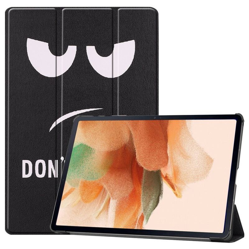 Smart Case Samsung Galaxy Tab S7 Fe Don't Touch Me Stifthalter