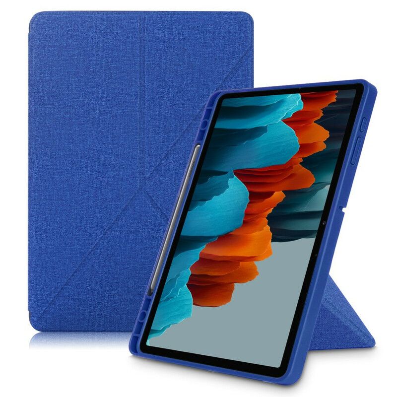 Smart Case Samsung Galaxy Tab S7 Fe Origami-textur