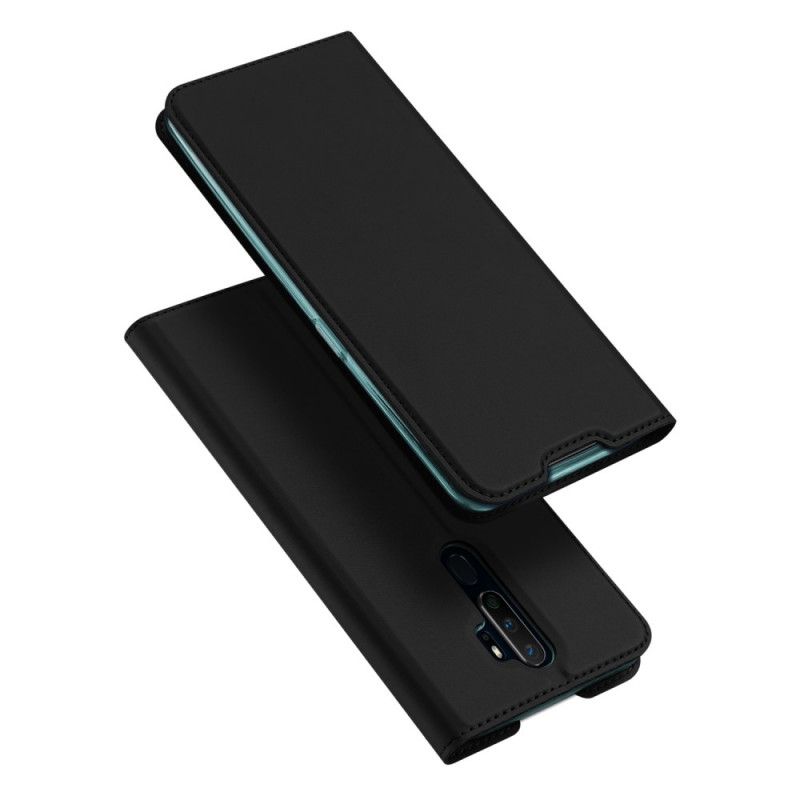 Flip Case Oppo A5 2020 Schwarz Pro-Dux-Ducis-Haut