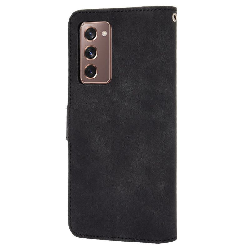 Case Samsung Galaxy Z Fold 2 Schwarz Hautberührung