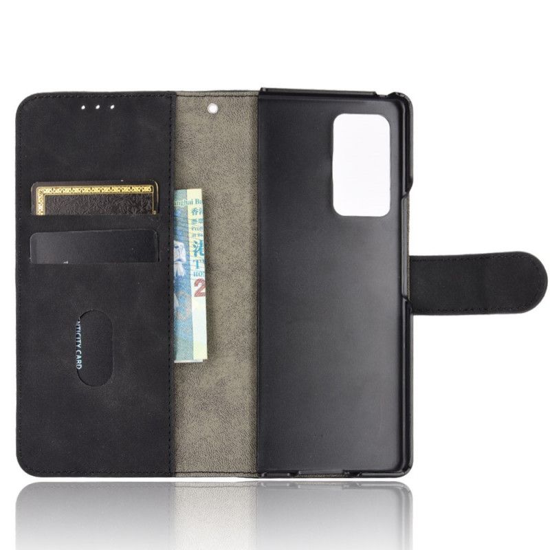 Case Samsung Galaxy Z Fold 2 Schwarz Hautberührung