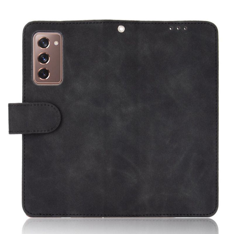 Case Samsung Galaxy Z Fold 2 Schwarz Hautberührung