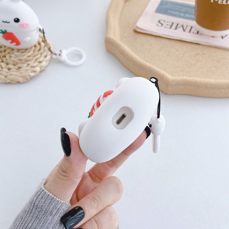Hülle AirPods Pro 3D Kaninchen Mit Ring