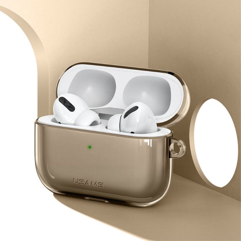 Hülle AirPods Pro Braun Usams Flexibles Silikon