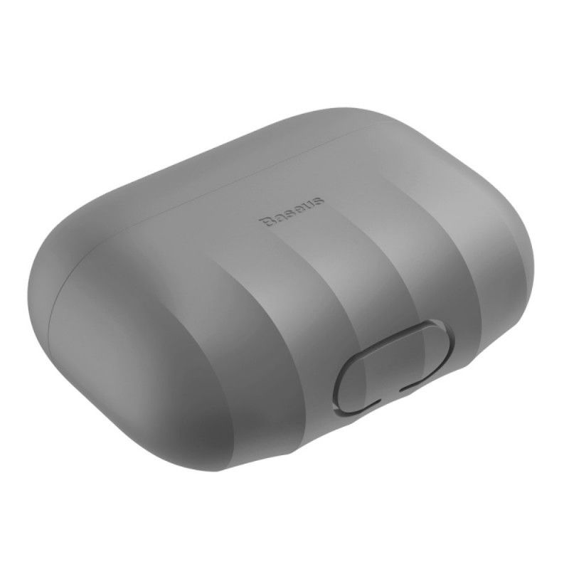 Hülle AirPods Pro Schwarz Baseus Premium Silikon