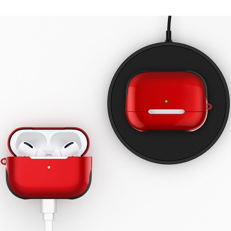 Hülle AirPods Pro Schwarz Handyhülle Design Plus