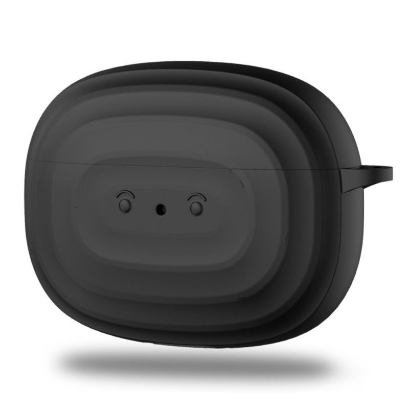 Hülle AirPods Pro Schwarz Silikondirose