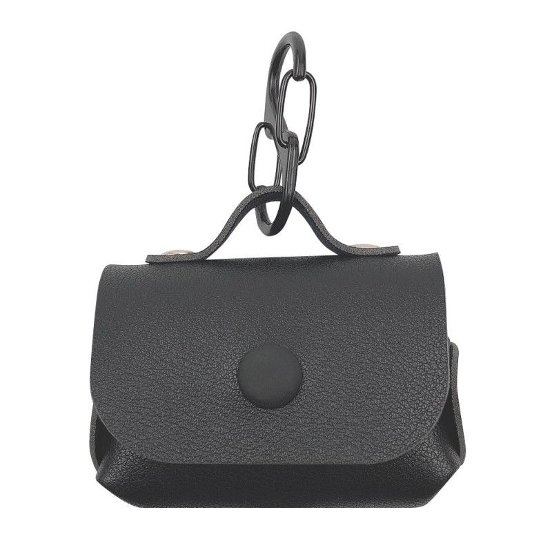 Hülle AirPods Pro Schwarz Tasche Mit Karabinerhaken