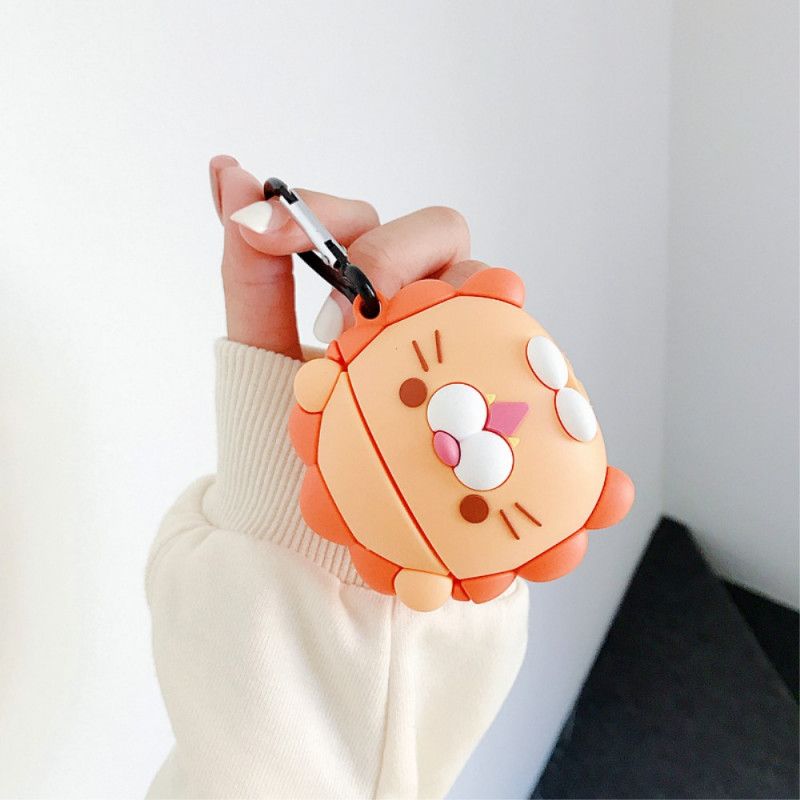 Hülle Für AirPods Pro Löwe Mit Karabinerhaken