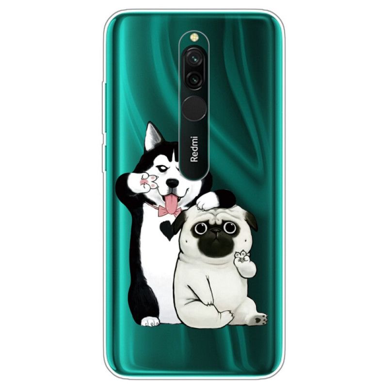 Hülle Für Xiaomi Redmi 8 Lustige Hunde