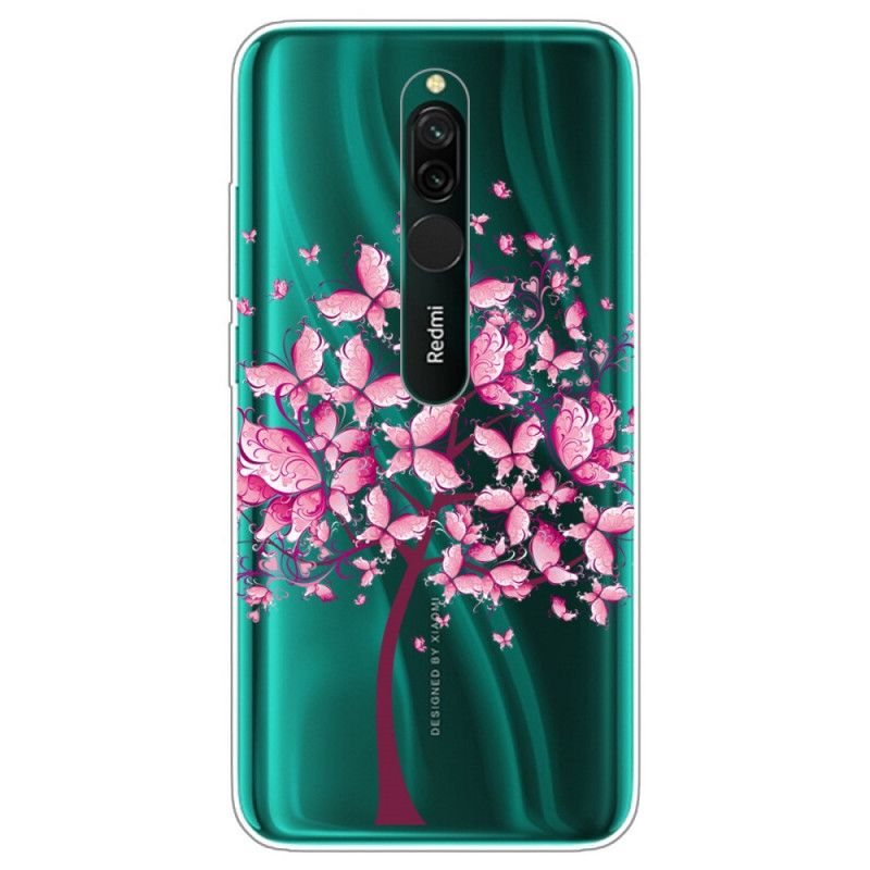 Hülle Für Xiaomi Redmi 8 Rosa Baumkrone