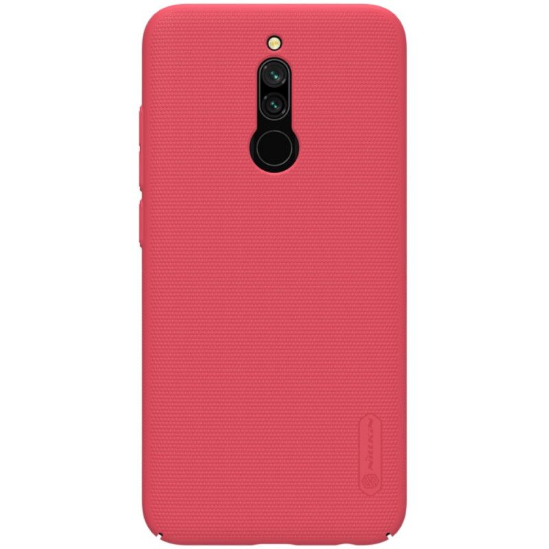 Hülle Für Xiaomi Redmi 8 Schwarz Starrer Gefrosteter Nillkin