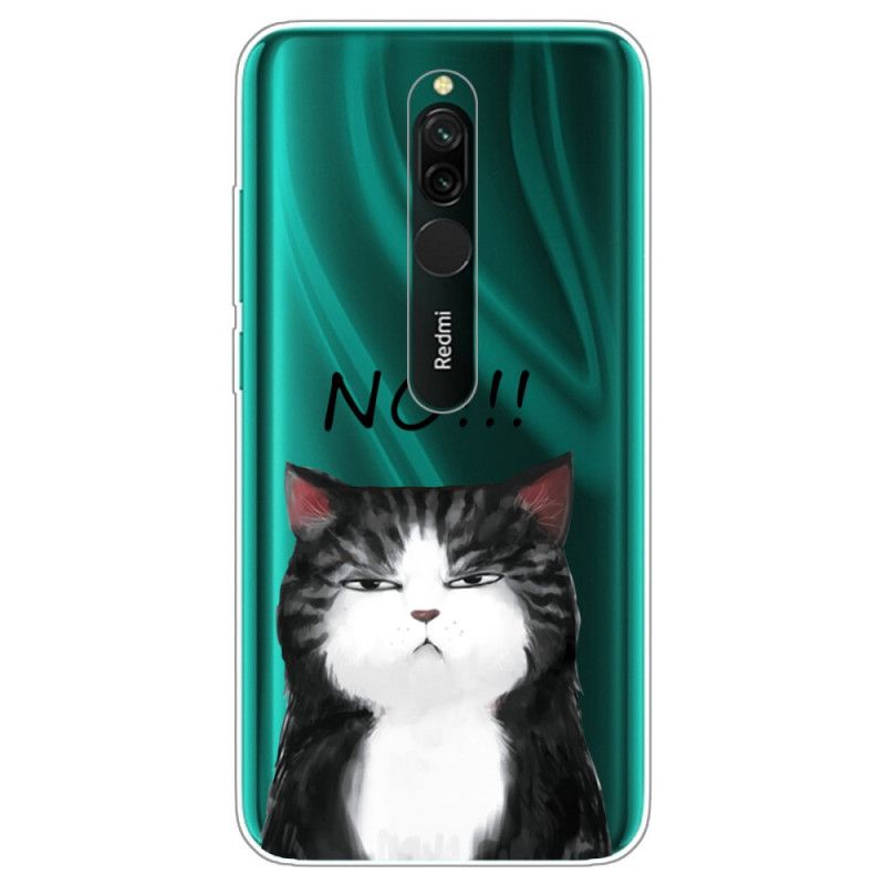 Hülle Xiaomi Redmi 8 Die Katze. Die Nein Sagt