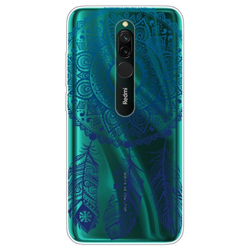 Hülle Xiaomi Redmi 8 Einzigartiges Blumenmandala