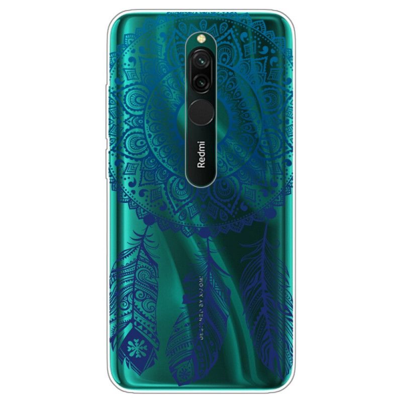 Hülle Xiaomi Redmi 8 Einzigartiges Blumenmandala