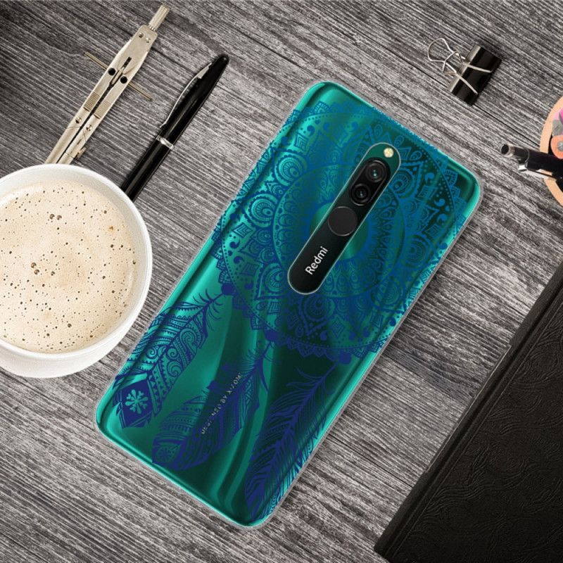 Hülle Xiaomi Redmi 8 Einzigartiges Blumenmandala