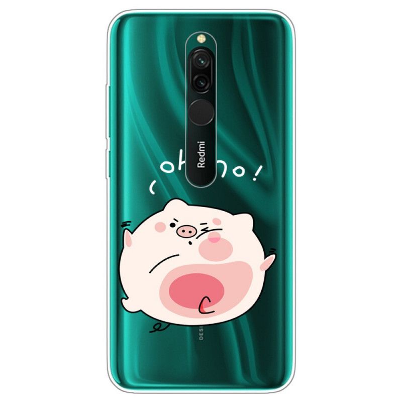 Hülle Xiaomi Redmi 8 Großes Schwein