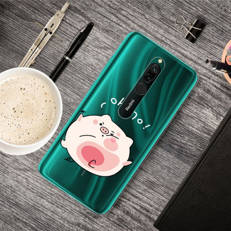Hülle Xiaomi Redmi 8 Großes Schwein