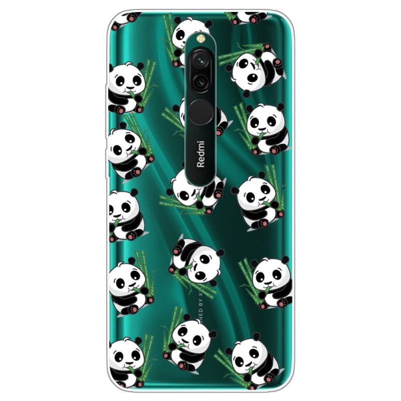 Hülle Xiaomi Redmi 8 Kleine Pandas