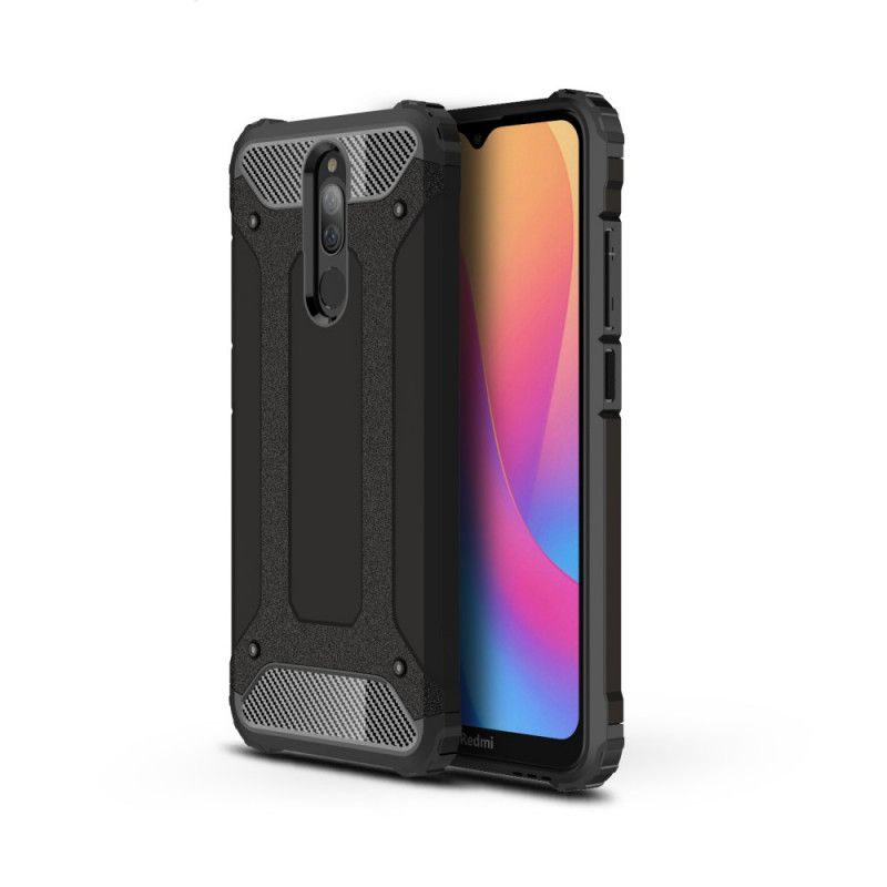 Hülle Xiaomi Redmi 8 Schwarz Handyhülle Überlebender