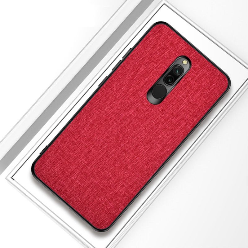 Hülle Xiaomi Redmi 8 Schwarz Hybridgewebedesign