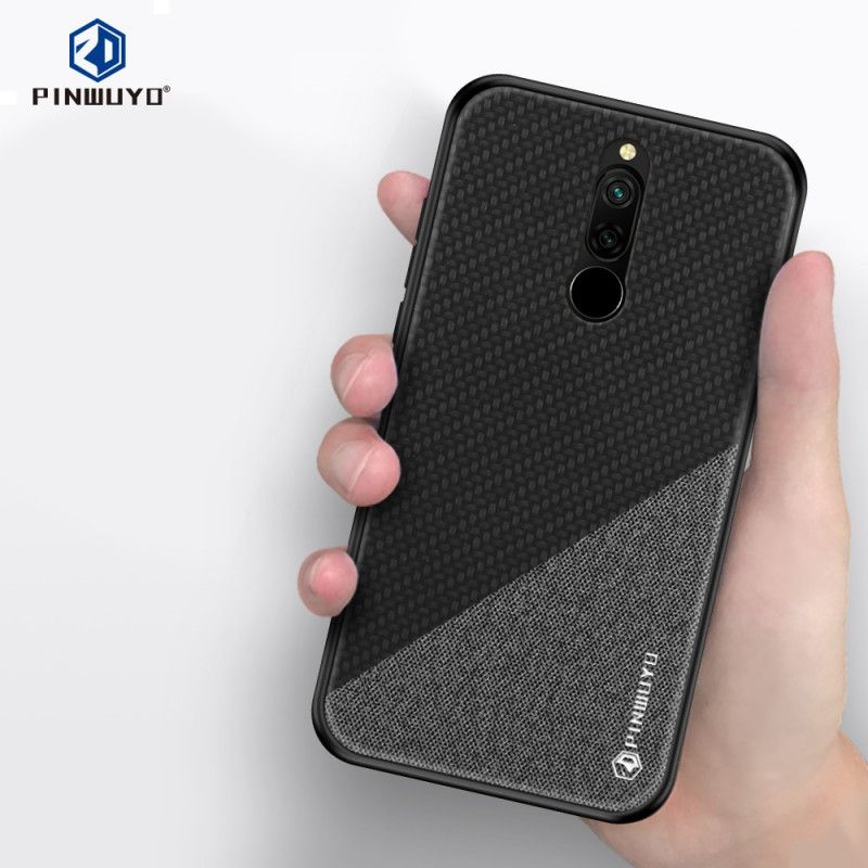 Hülle Xiaomi Redmi 8 Schwarz Pinwuyo-Ehrenserie