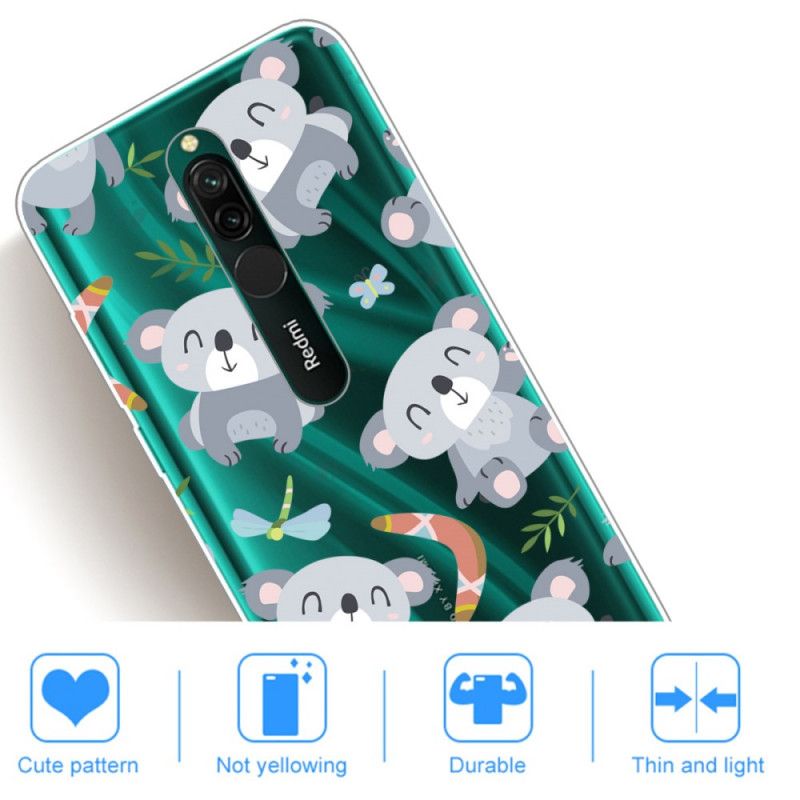 Hülle Xiaomi Redmi 8 Süße Koalas