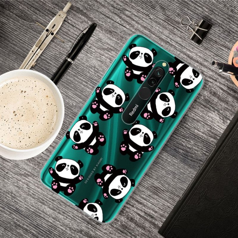 Hülle Xiaomi Redmi 8 Top-Spaß-Pandas