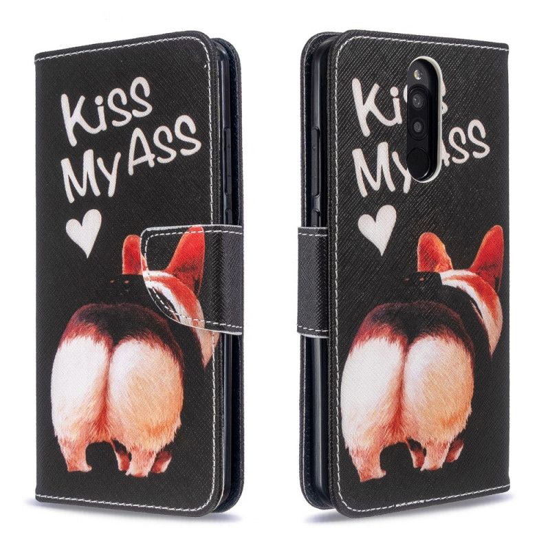 Lederhüllen Für Xiaomi Redmi 8 Küss Meinen Arsch