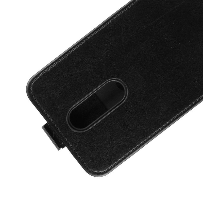 Lederhüllen Xiaomi Redmi 8 Schwarz Faltbarer Ledereffekt