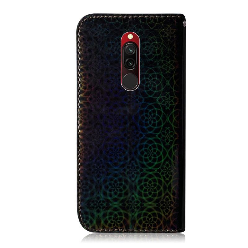 Lederhüllen Xiaomi Redmi 8 Schwarz Reine Farbe