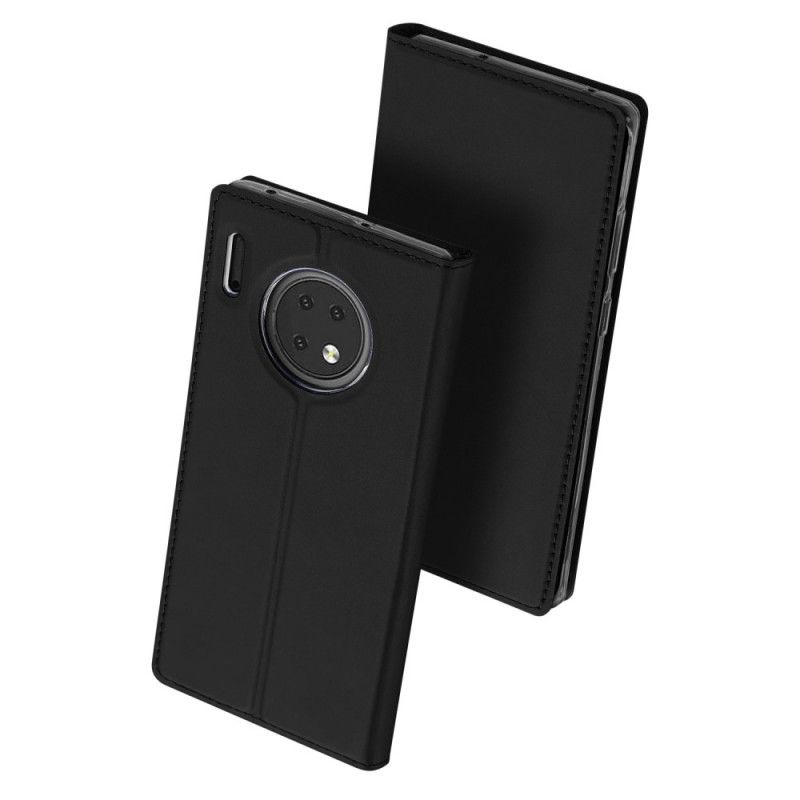 Flip Case Für Huawei Mate 30 Schwarz Haut Pro Serie Dux Ducis